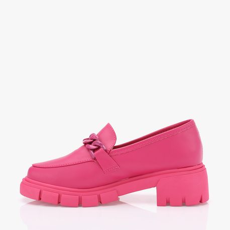 MOCASSIM TRATORADO CORRENTE ANTONELA 1 ROSA SHOCK 35