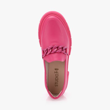 MOCASSIM TRATORADO CORRENTE ANTONELA 1 ROSA SHOCK 35