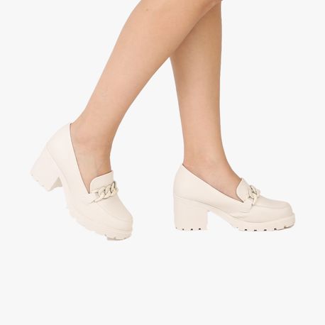 MOCASSIM SALTO CORRENTE SD64610429 OFF WHITE NP/OFF WHITE 37