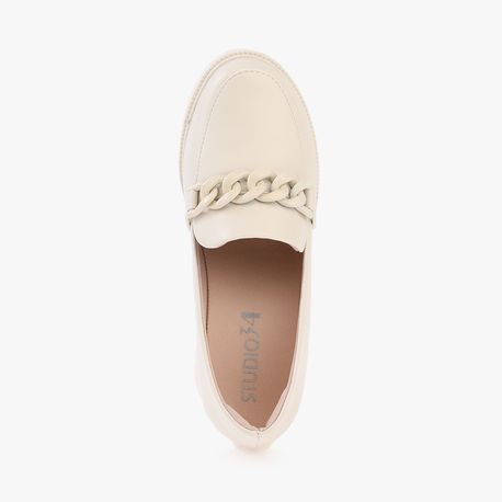 MOCASSIM SALTO CORRENTE SD64610429 OFF WHITE NP/OFF WHITE 37