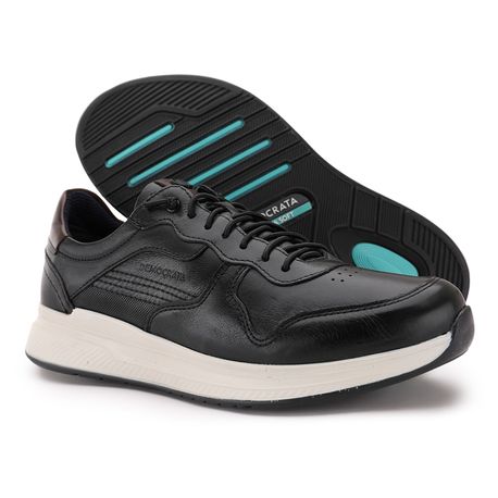 SAPATENIS JOURNEY EXTRA SOFT 265102 001- PRETO/CARVALHO 42