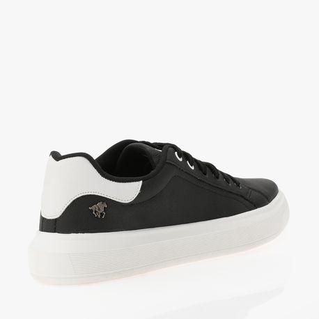 SAPATENIS MODA GO316 PRETO/BRANCO 43
