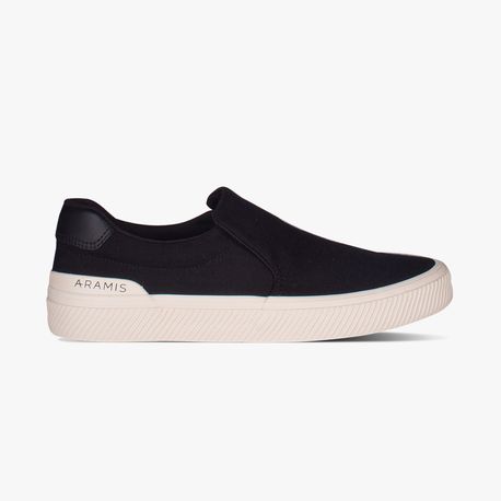 SAPATENIS SLIP ON DAILY SLIP CANVAS ARM037 PRETO/OFF WHITE 42