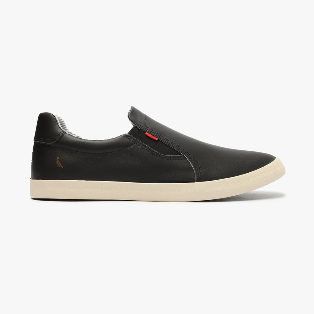 SLIP ON RESERVA GO R750010010 PRETO/VERMELHO 42