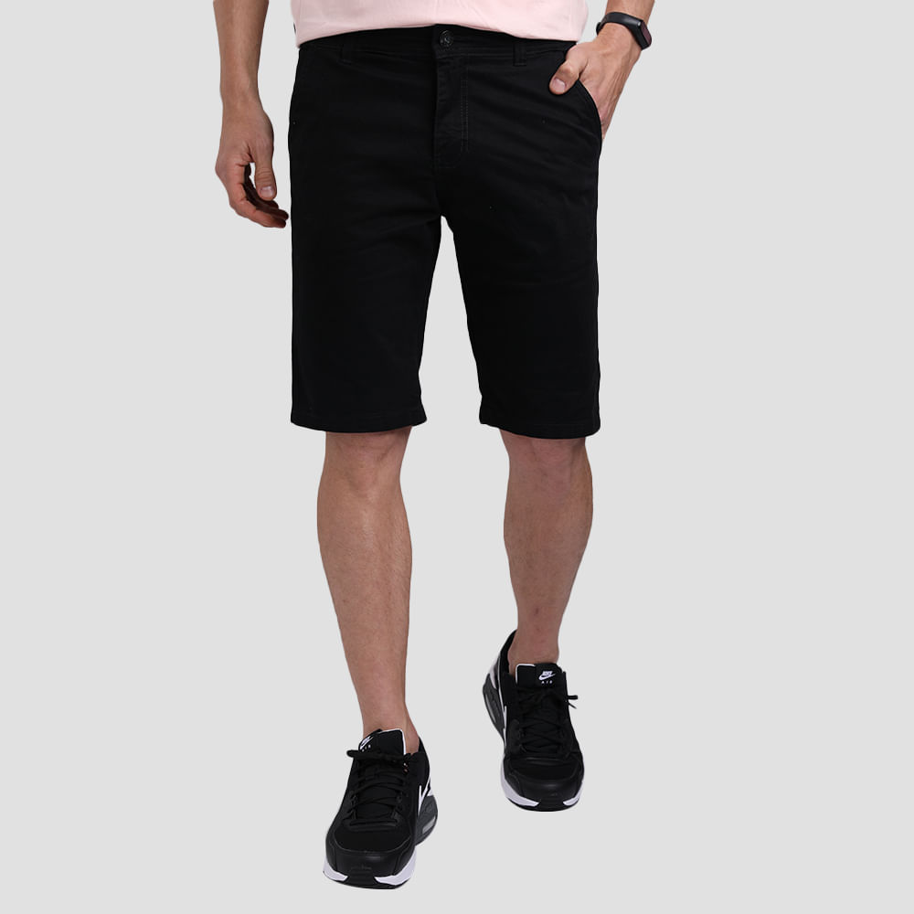 BERMUDA BOLSO FACA EMBUTIDO BR03/655/617 PRETO 38