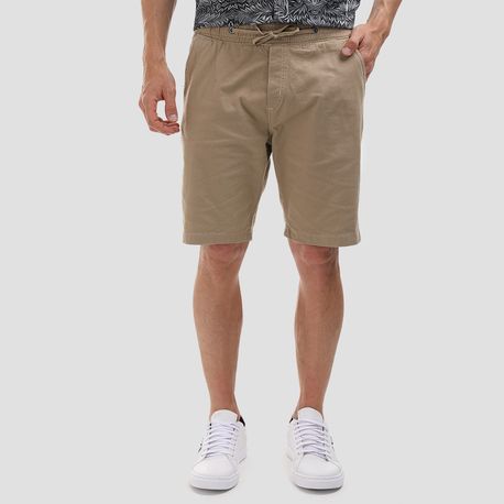 BERMUDA SARJA C/ ELASTANO 4025 BEGE P