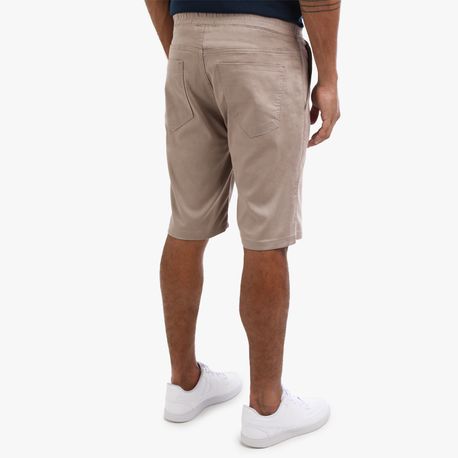 BERMUDA SARJA JOGGER ENDROS 4054 BEGE P