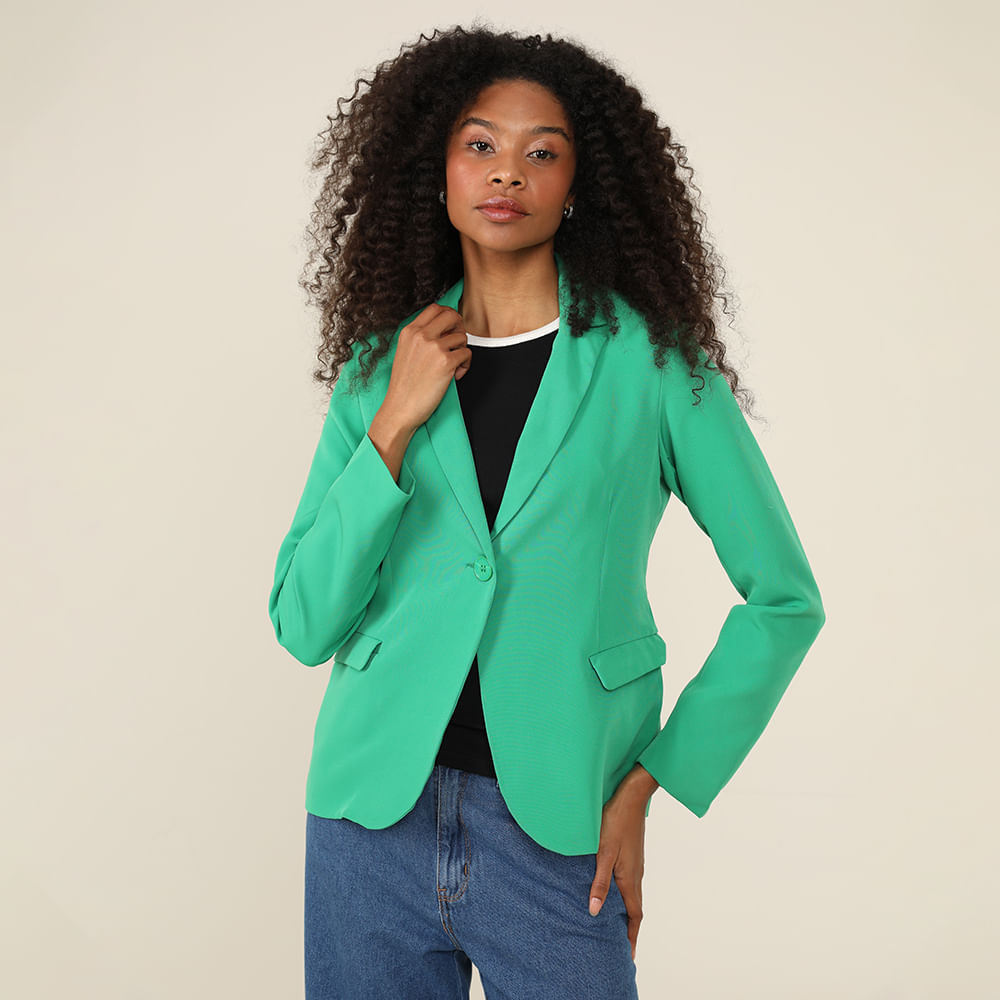BLAZER ALFAIATARIA 410339 VERDE P