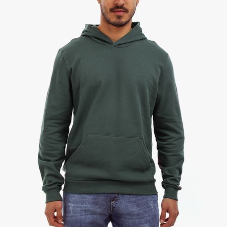 JAQUETA MOLETOM CANGURU FECHADO 00831 MILITAR P