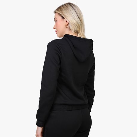 MOLETOM BASICO CANGURU CAPUZ ELASTICO 210656 PRETO P