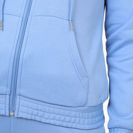 MOLETOM BASICO CANGURU CAPUZ ELASTICO 210656 AZUL P