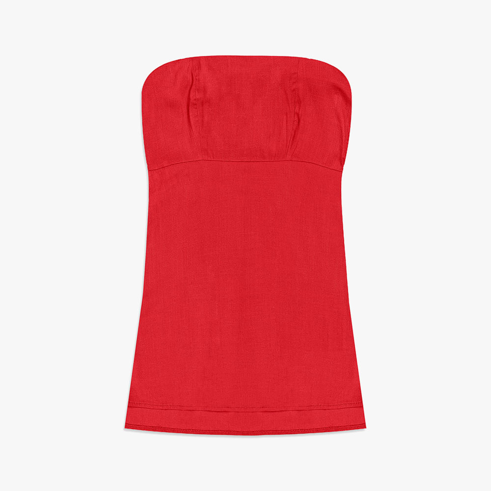 TOP TQC TP ALONGADO 73227 VERMELHO P