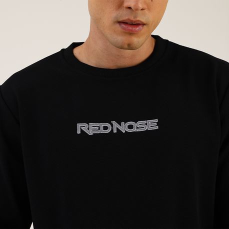 MOLETOM CARECA MAQUINETADO "RED NOSE" 9550111 MARINHO P