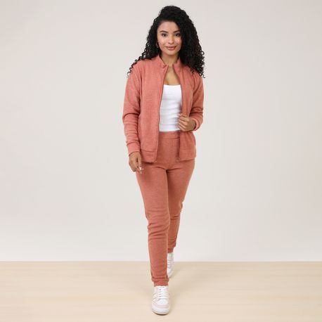 MOLETOM BOUCLE ZIPER B3147 TELHA M