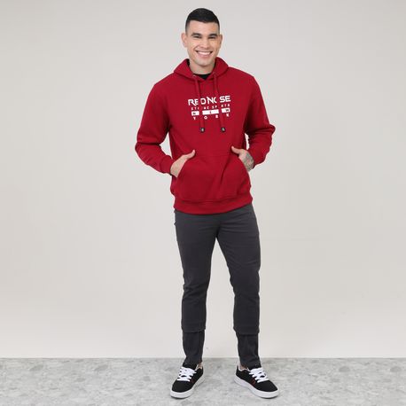 MOLETOM CANGURU C/ CAPUZ RED NOSE 9540189 VERMELHO P