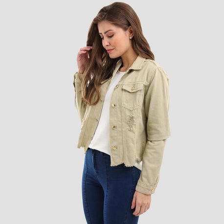 JAQUETA COLOR 21226 BEGE M