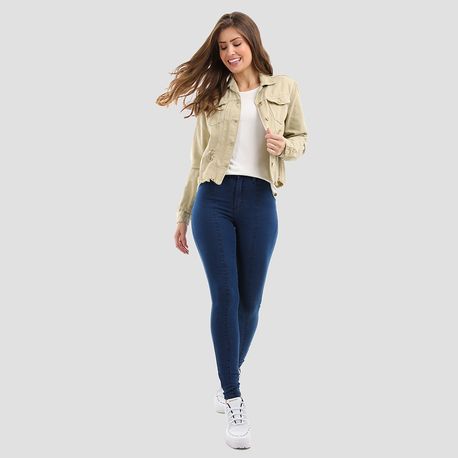 JAQUETA COLOR 21226 BEGE M