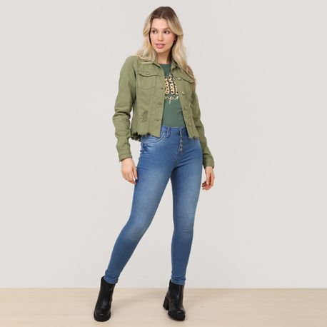 JAQUETA COLOR 21226 MILITAR M