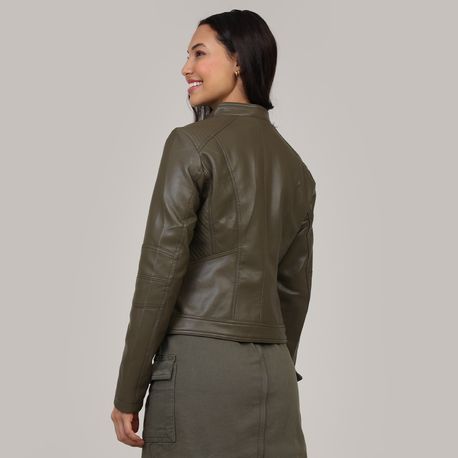 JAQUETA PU 640425 MILITAR GG