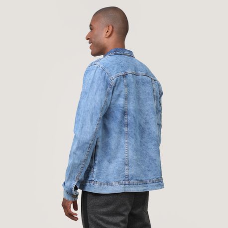 JAQUETA JEANS C/ RASGO MAMORIZADO 40195 JEANS P