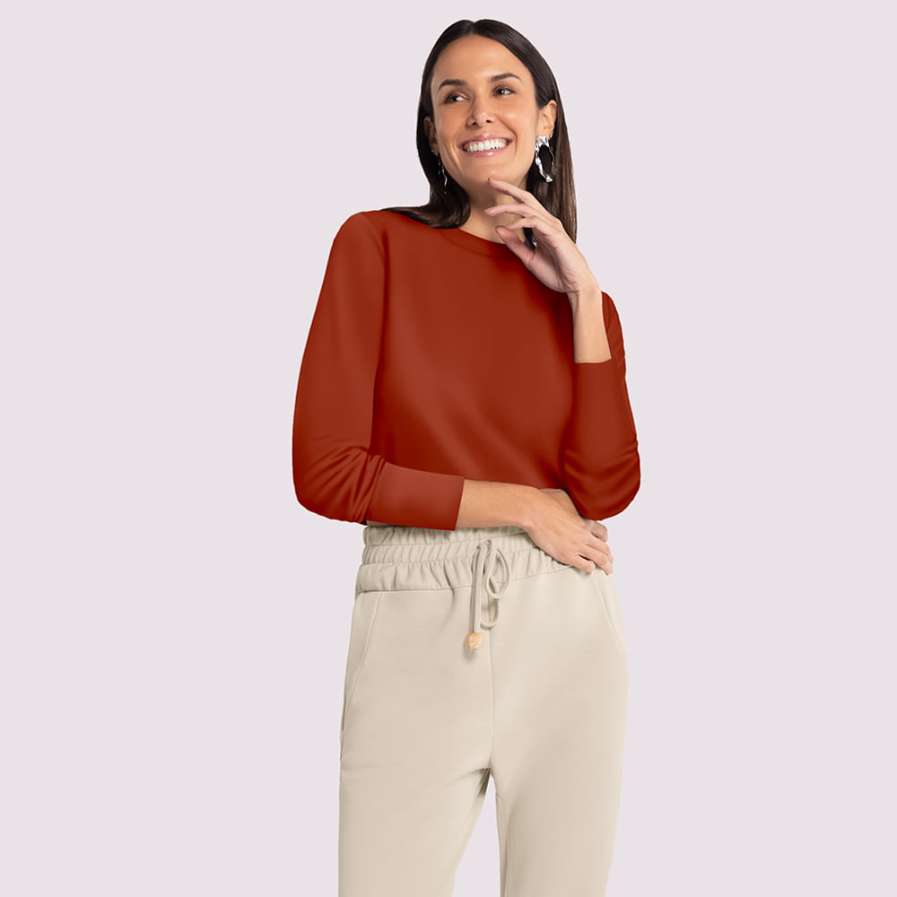 CROPPED ML MOLETINHO 676 TELHA P