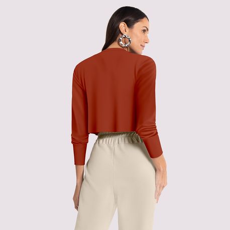 CROPPED ML MOLETINHO 676 TELHA P