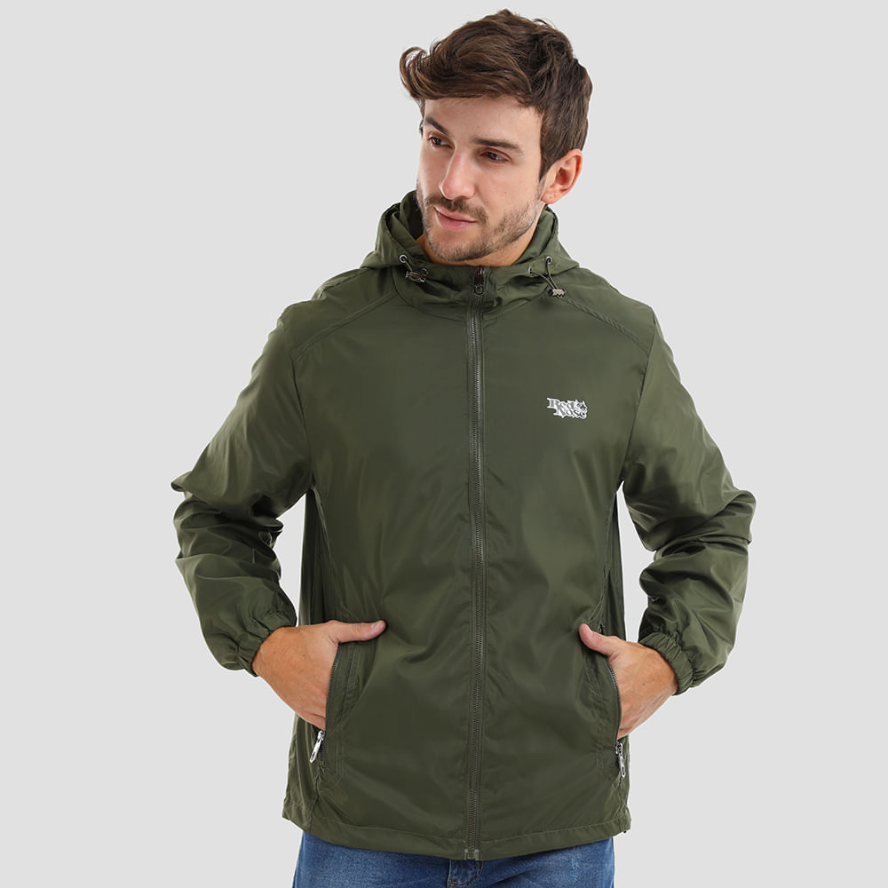 JAQUETA CORTA VENTO 9580042/9580045 MILITAR P