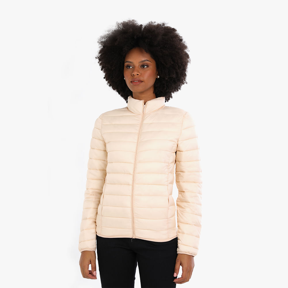 JAQUETA NYLON UNIKLO JUQF-200 BEGE P