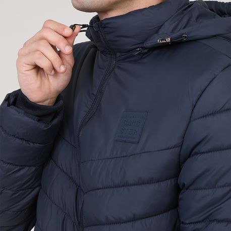 JAQUETA PUFFER COM CAPUZ 16 20 0372 MARINHO M