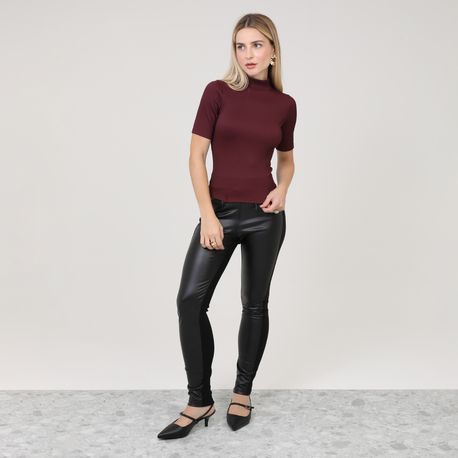 BLUSA MC ALTERNECK CANEL DIF 118560 VINHO G