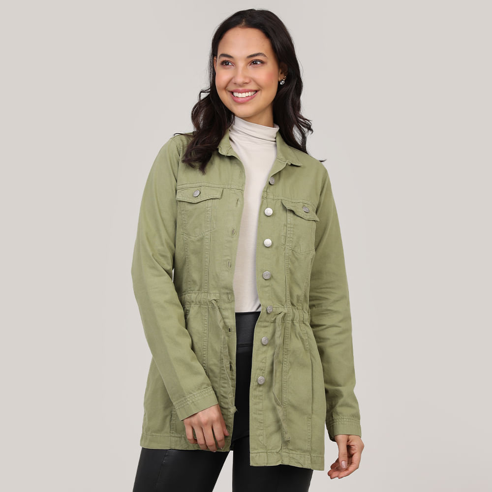 PARKA SARJA COM BOLSO 21890 MILITAR M