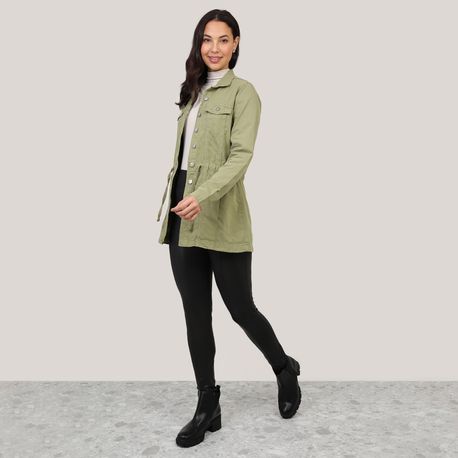 PARKA SARJA COM BOLSO 21890 MILITAR M