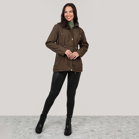 PARKA NYLON PELO 690101 MILITAR P
