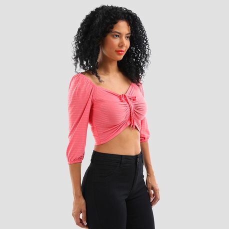 CROPPED DIF FRANZIDO 3/4 24812 ROSE M