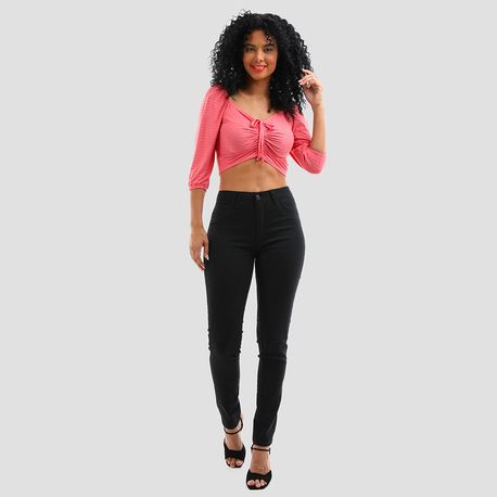 CROPPED DIF FRANZIDO 3/4 24812 ROSE M