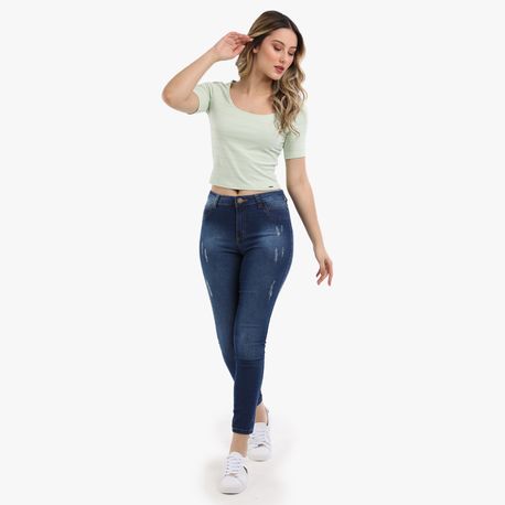 BLUSA MC CANEL LISTRA 39196 VERDE M