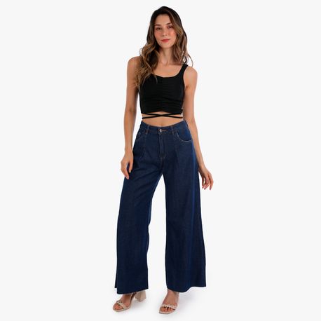 TOP FRANZIDO AMARR DIF 27852 PRETO P