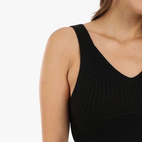 CROPPED TRICOT 345 PRETO P
