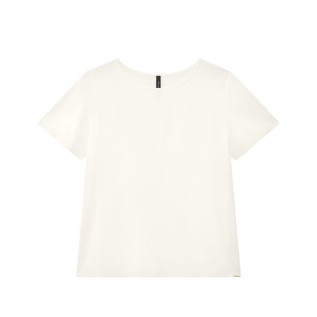 BLUSA MC TP 472 OFF WHITE P