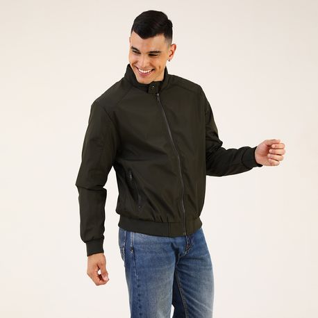JAQUETA DE NYLOM  C/ ZIPER 510088 MILITAR P