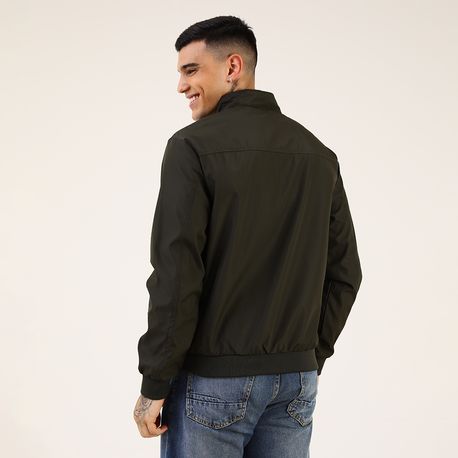 JAQUETA DE NYLOM  C/ ZIPER 510088 MILITAR P