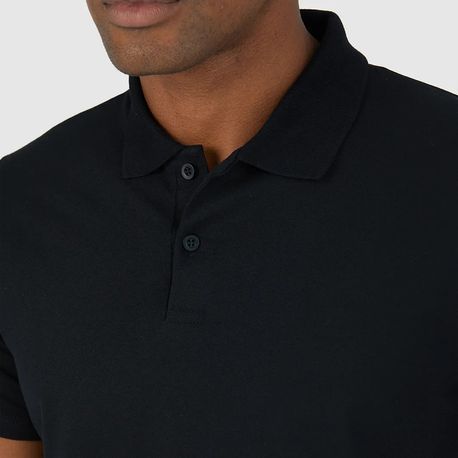 POLO BASICA  PIQUET STRECH 1000004425 PRETO P
