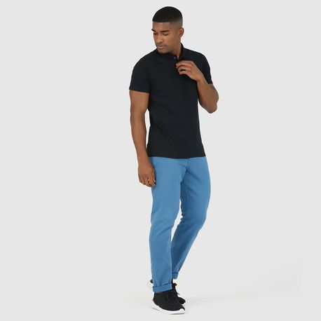 POLO BASICA  PIQUET STRECH 1000004425 PRETO P