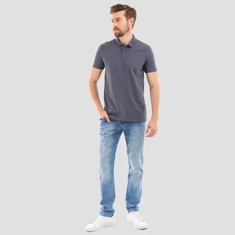 POLO BASICA  PIQUET STRECH 1000004425 CHUMBO P
