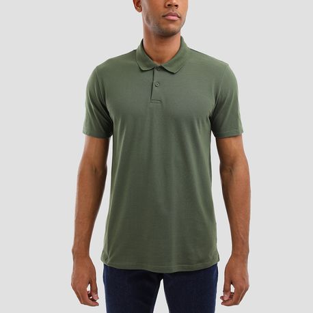 POLO BASICA  PIQUET STRECH 1000004425 MILITAR P