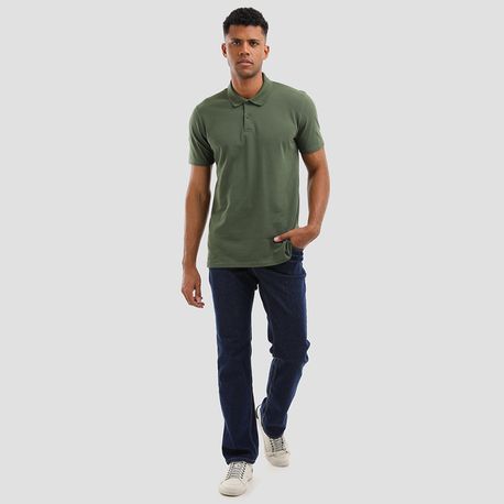 POLO BASICA  PIQUET STRECH 1000004425 MILITAR P