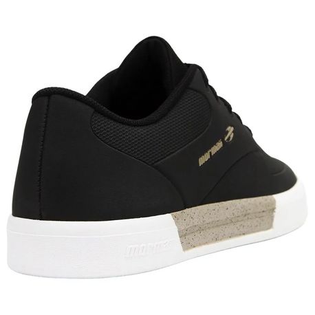 TENIS URBAN SMASH 203368 BLACK-KHAKI/BCO TEXTURIZADO 37