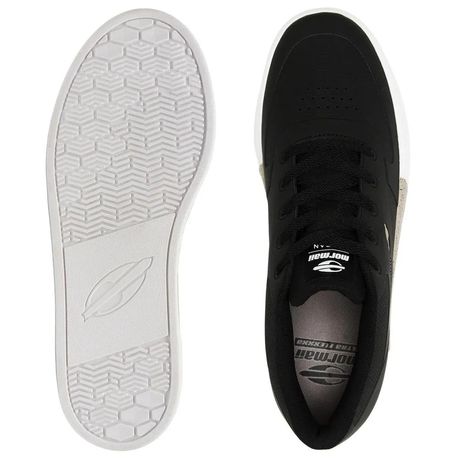 TENIS URBAN SMASH 203368 BLACK-KHAKI/BCO TEXTURIZADO 37
