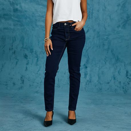 CALÇA JEANS SKINNY AMACIADA 131843 JEANS 36