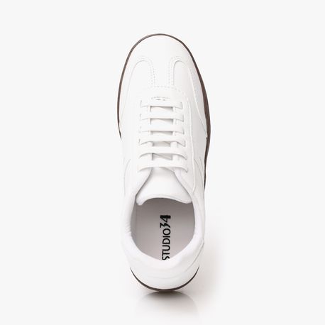 TENIS CASUAL SAMBA 8876 BCO LASTEX 38